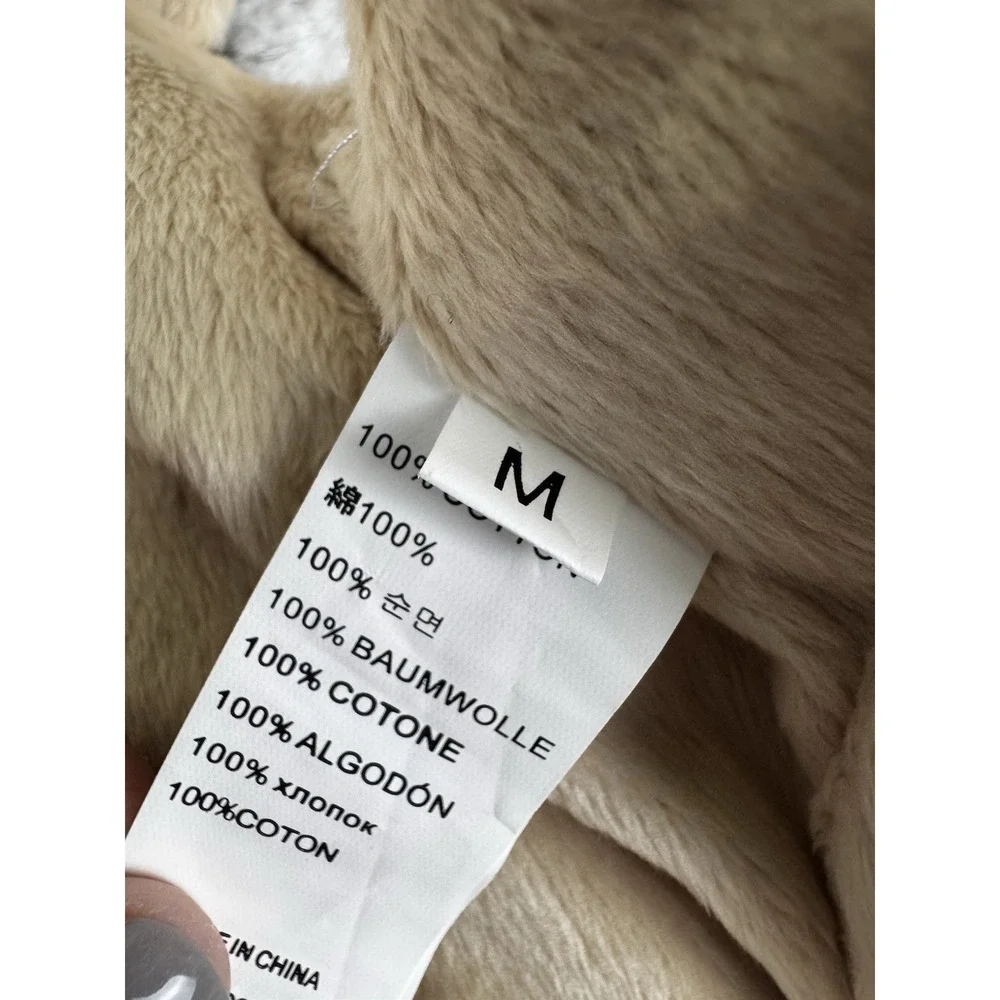 New Dobaz‎ DA17027AS Denim Suede Dog Jacket Size Medium